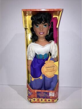 Vintage 1995 Disney's Hunchback of Notre Dame Esmeralda 16” Doll  NEW